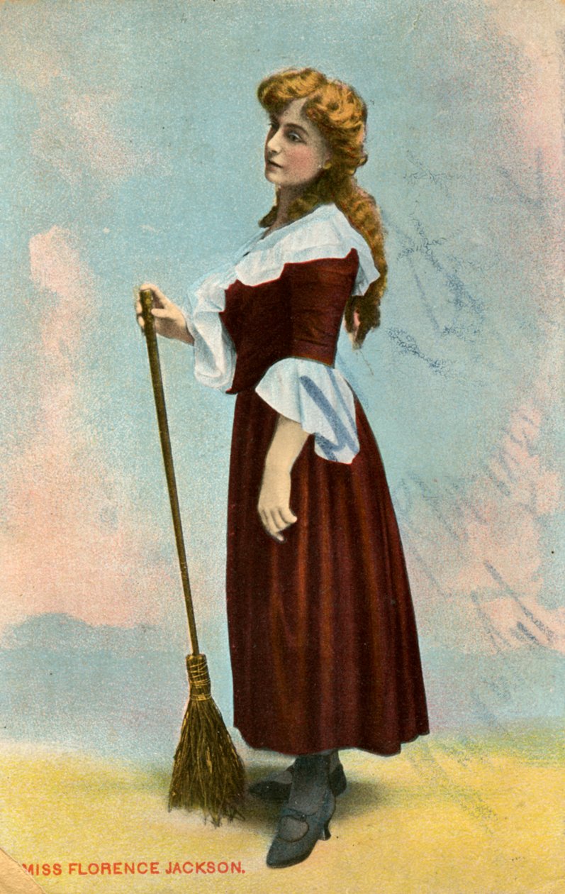 Florence Jackson, atriz britânica, c1908 de Unbekannt