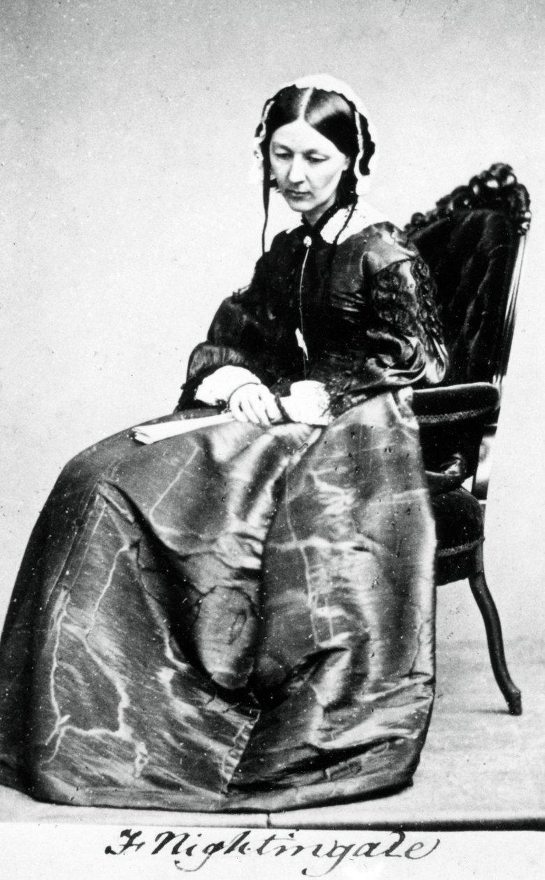 Florence Nightingale 1820-1910, 1854 de Unbekannt