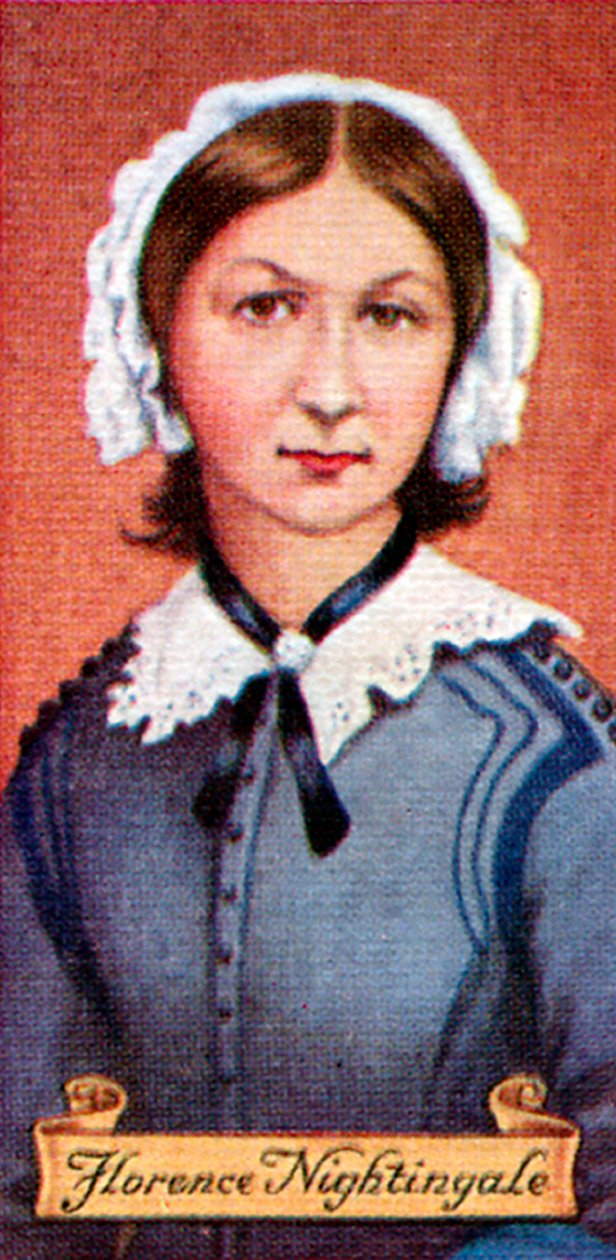 Florence Nightingale, tirada de uma série de cartões de cigarro, 1935 de Unbekannt