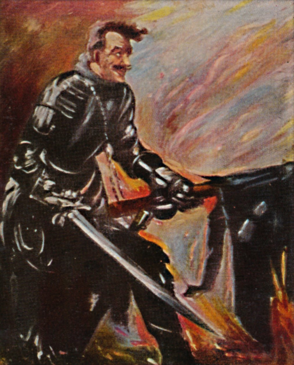 Florian Geyer + 1525. - Pintura de L. Corinth, 1934. de Unbekannt