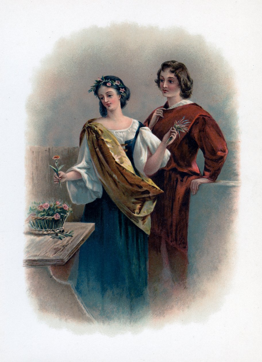 Florizel e Perdita, 1891 de Unbekannt