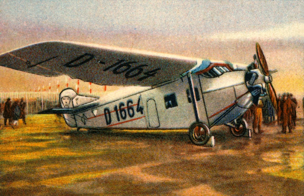 Avião de Focke-Wulf A28 Habicht, década de 1920, 1932. de Unbekannt