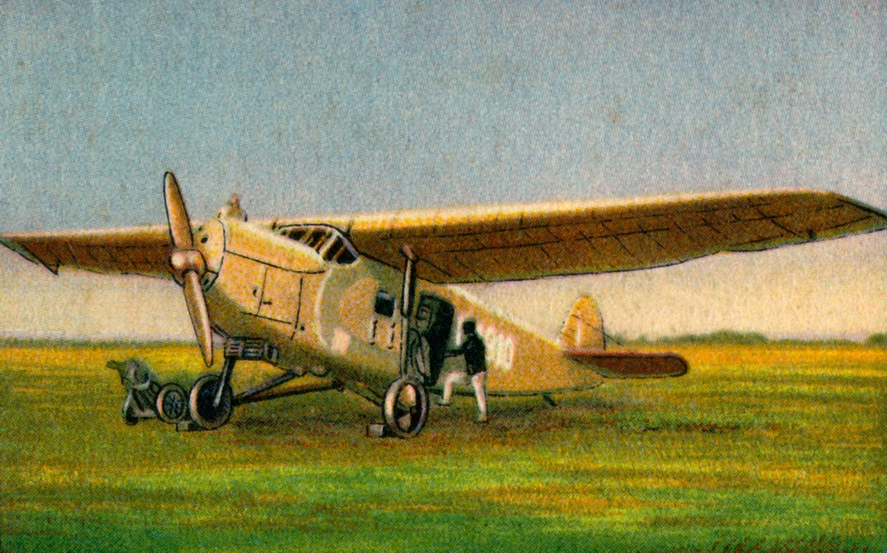Avião comercial Focke-Wulf A32 Bussard, 1932. de Unbekannt
