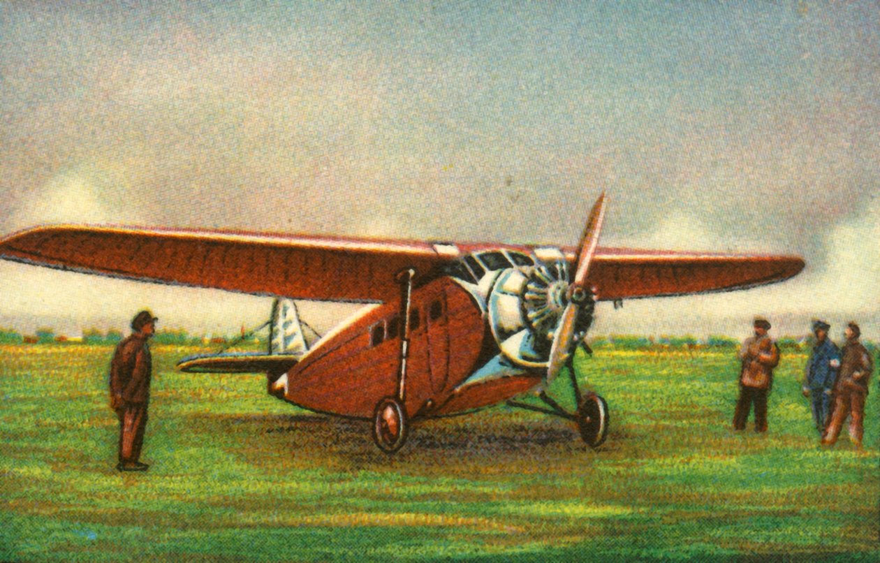 Focke-Wulf, um avião de passageiros Sperber 33, 1932. de Unbekannt