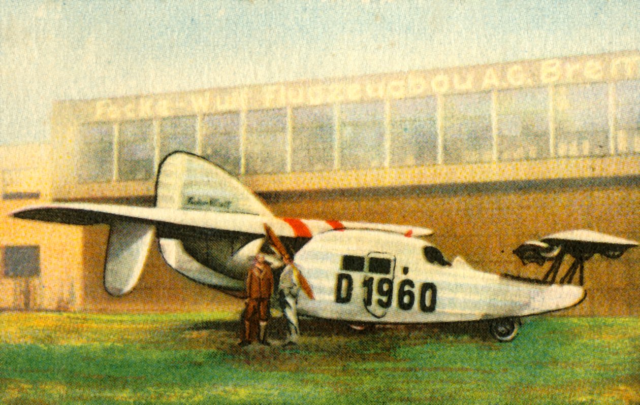 Avião Focke-Wulf F19a Ente, década de 1920, 1932. de Unbekannt