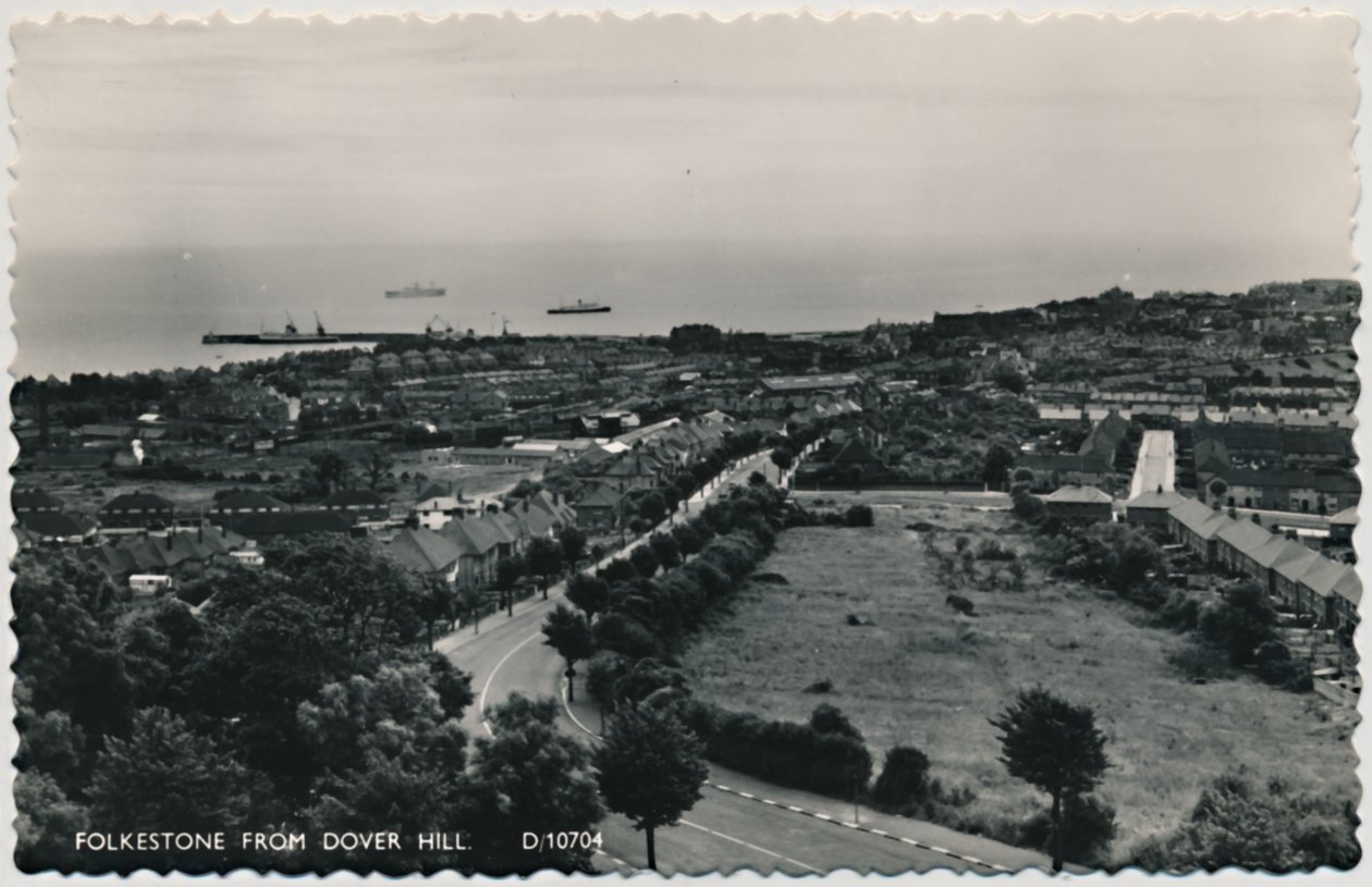 Folkestone de Dover Hill, final do século XIX e início do século XX de Unbekannt