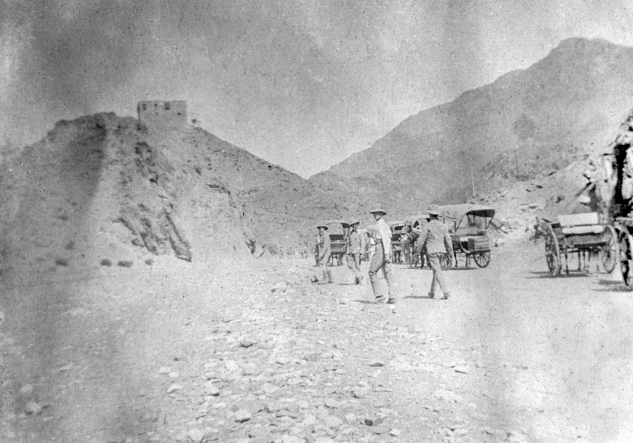 Forte na passagem de Khyber, 1917 de Unbekannt