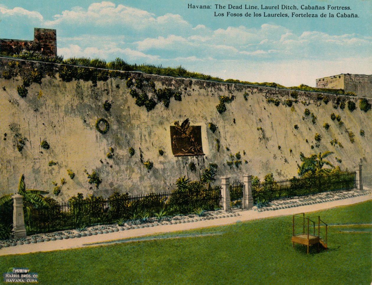 Poço dos louros e fortaleza de La Cabana, Havana, Cuba, c1920 de Unbekannt