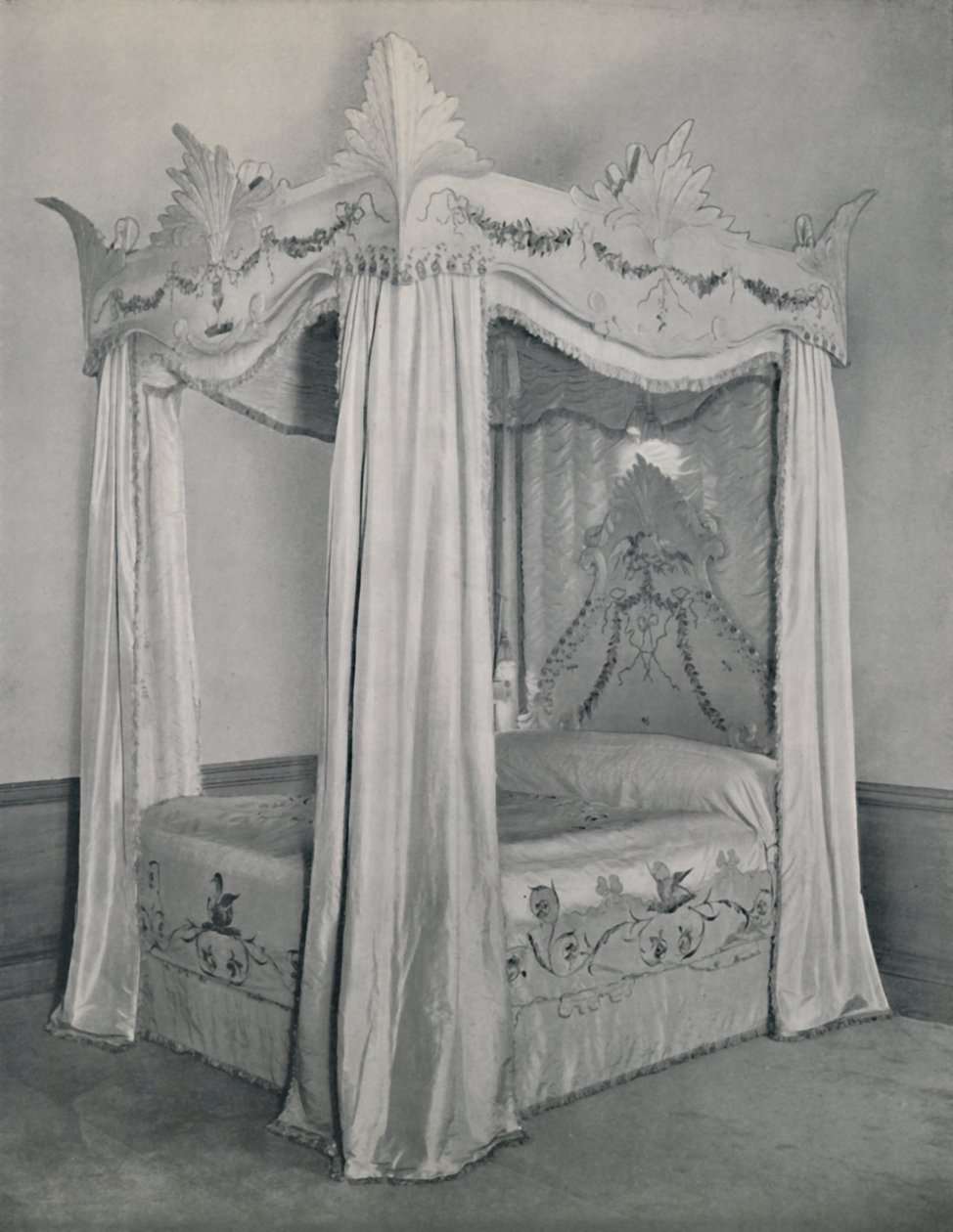Cama de quatro colunas, 1933. de Unbekannt