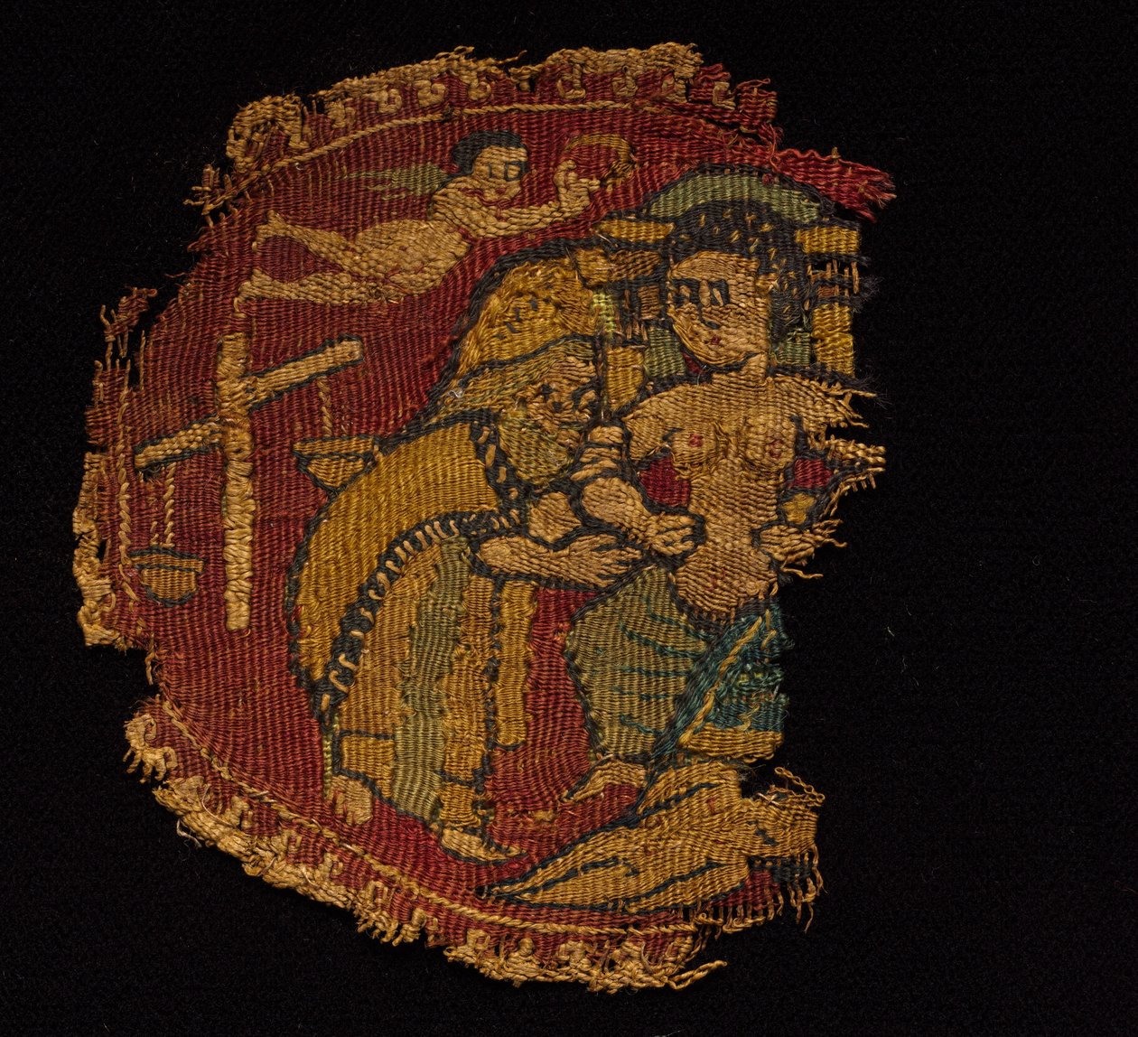 Quatro Segmenta de uma túnica, 650 - 750. de Unbekannt