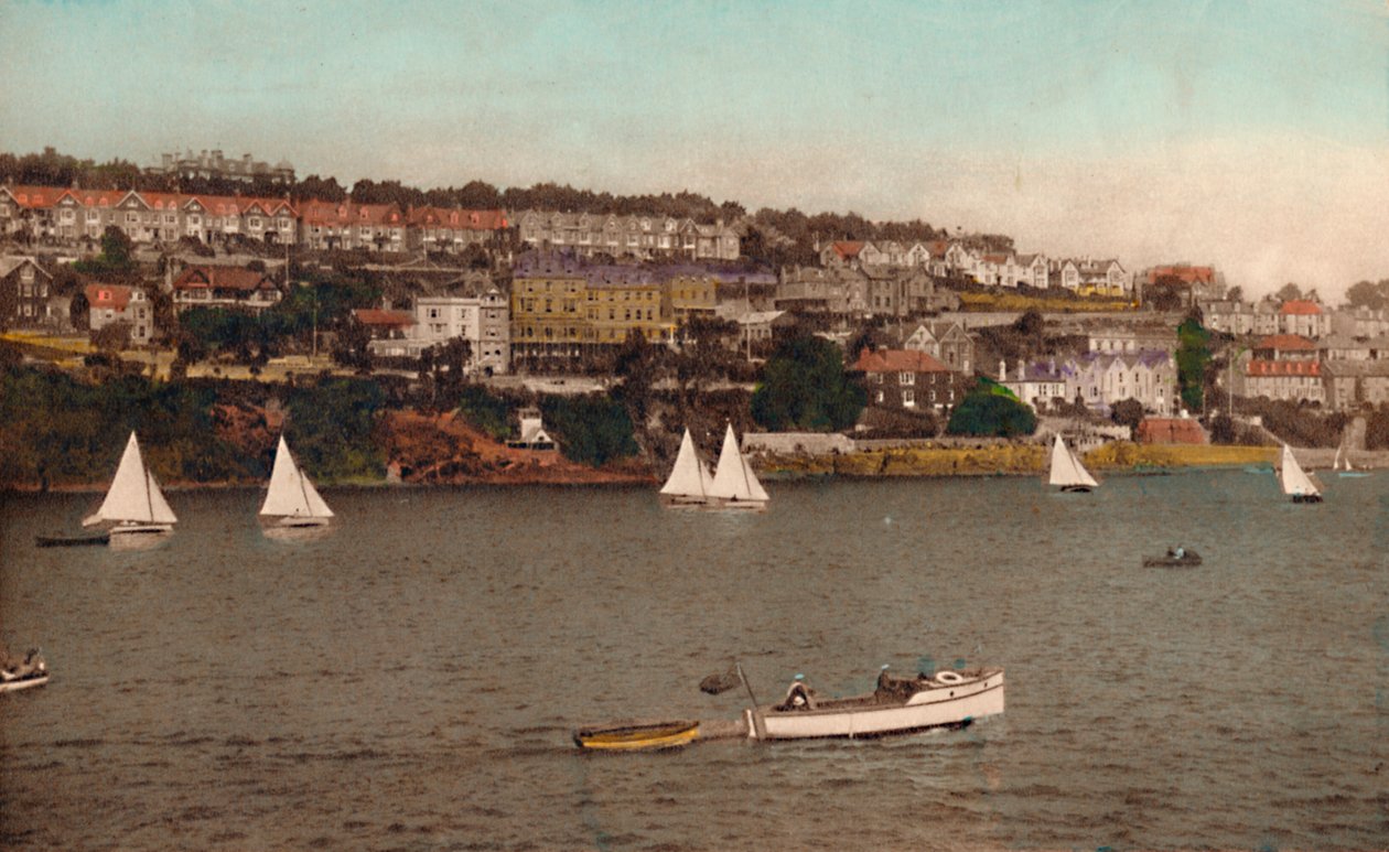 Fowey de Polruan, c1930 de Unbekannt