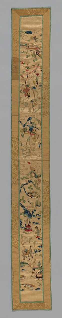 Fragment Sleeve Band, China, dinastia Qing 1644-1911, 185075. de Unbekannt