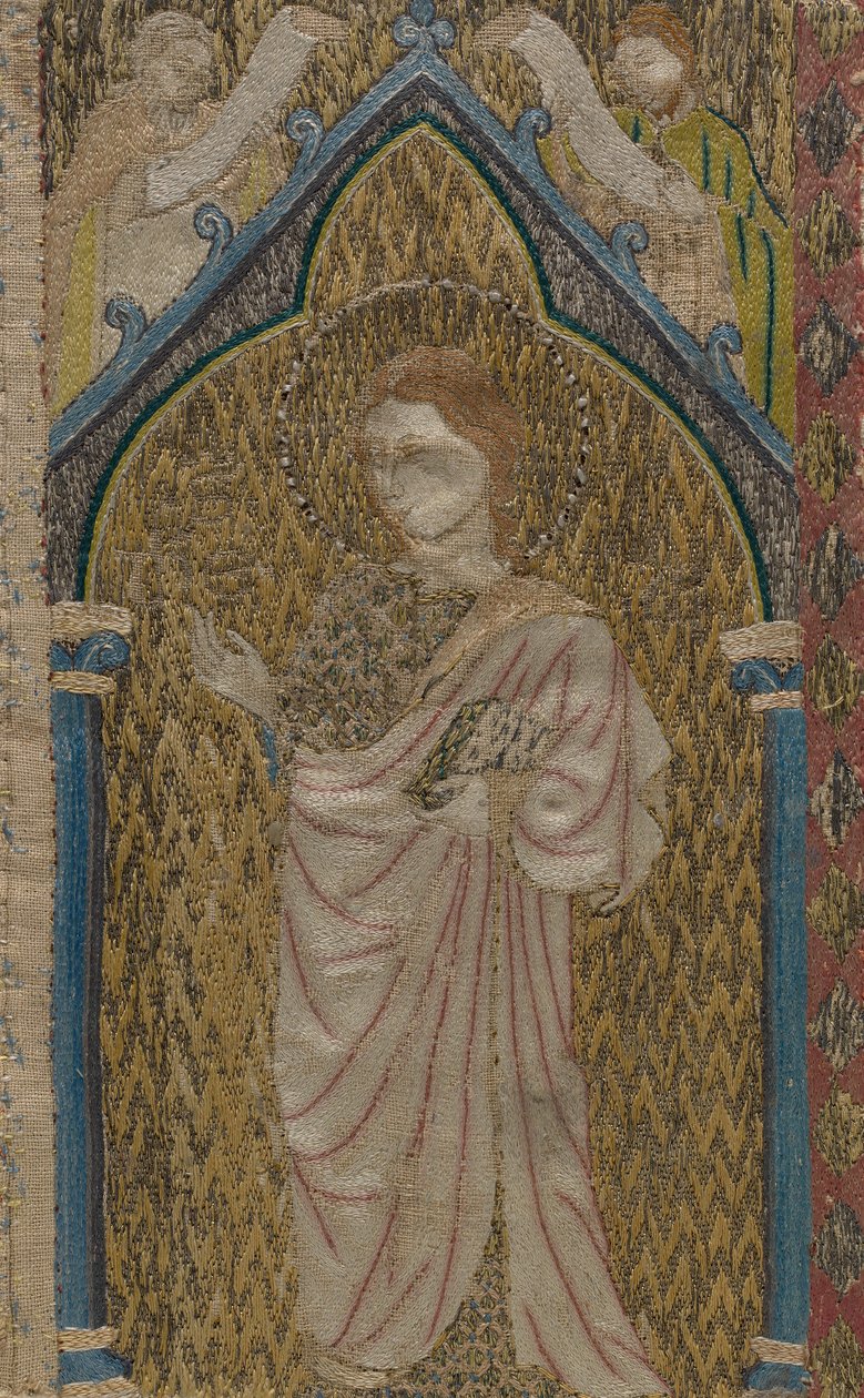 Fragmento de um Orphrey, britânico, século XIII. de Unbekannt