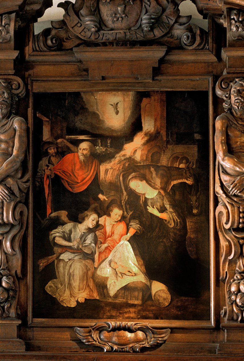 França - Departement du Nord (F.59) - Lille - Museu Hospice Comtesse - nativite de Unbekannt