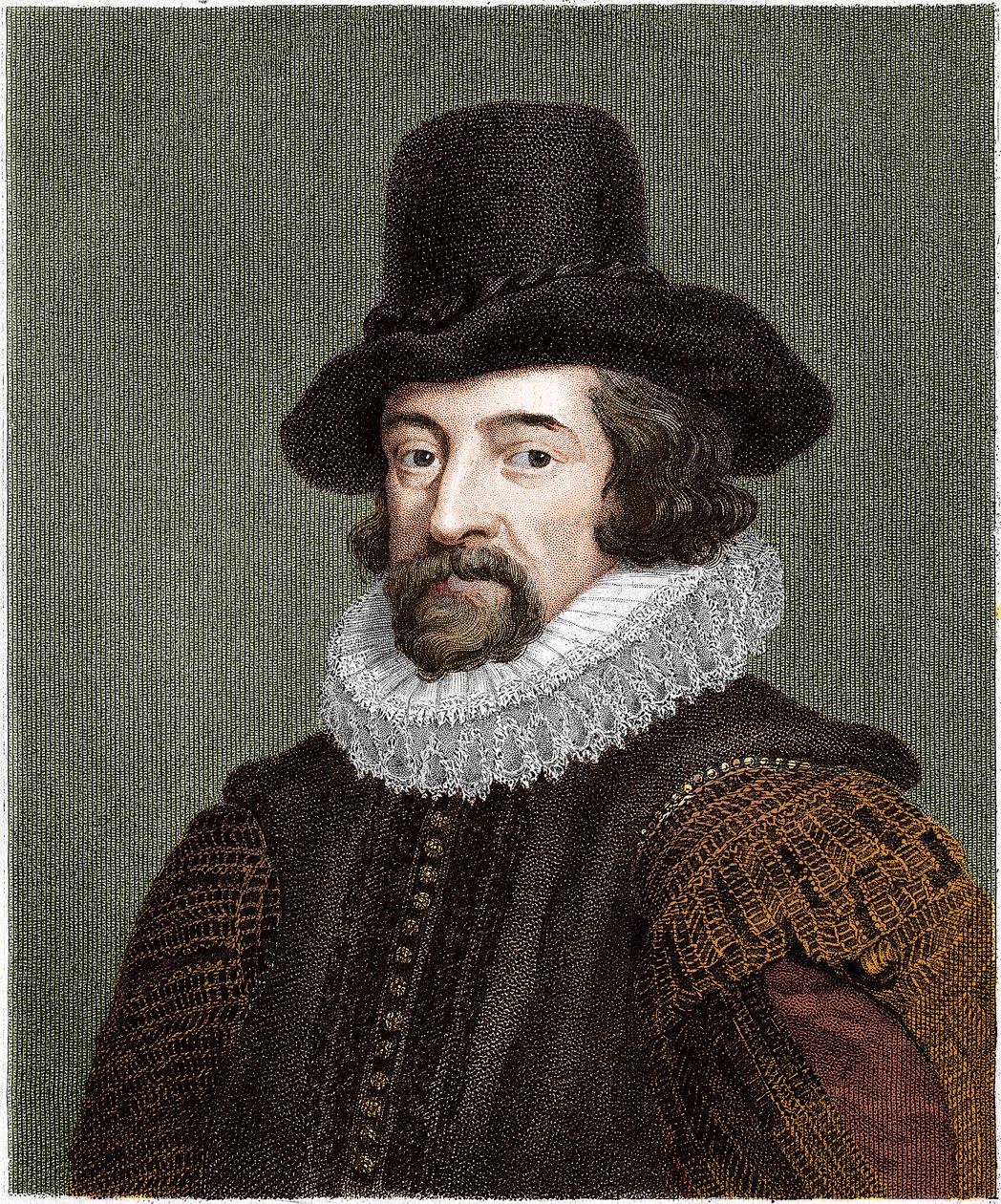 Francis Bacon, visconde de St. Albans, filósofo inglês, cientista e estadista, início do século XX de Unbekannt