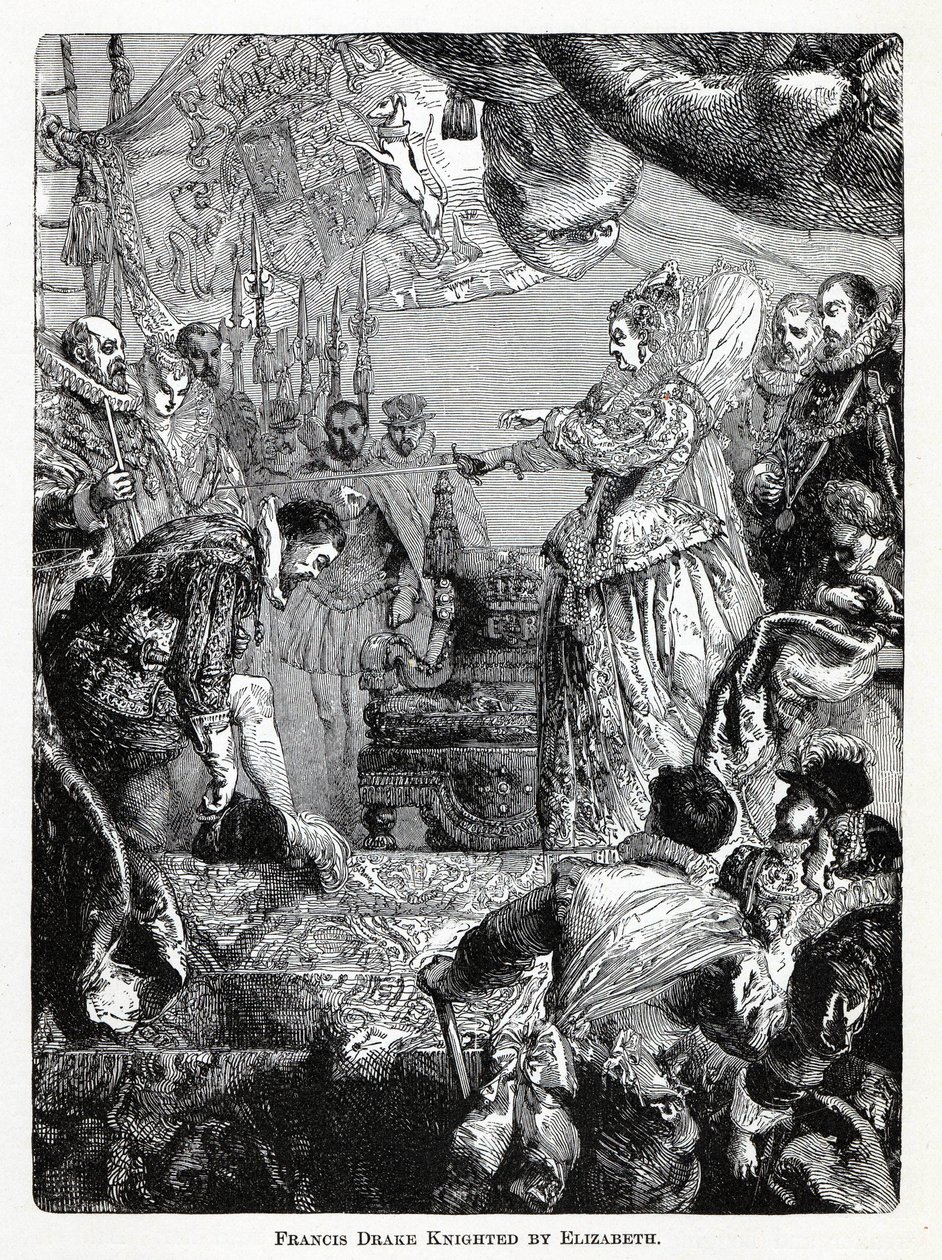 Francis Drake Cavaleiro de Elizabeth, 1882 de Unbekannt