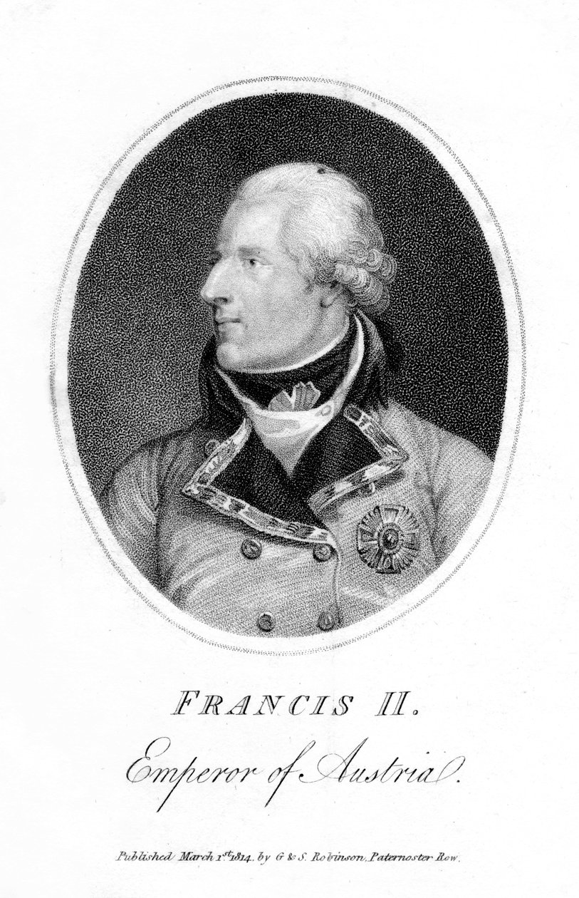 Francisco II, Sacro Imperador Romano, 1814 de Unbekannt