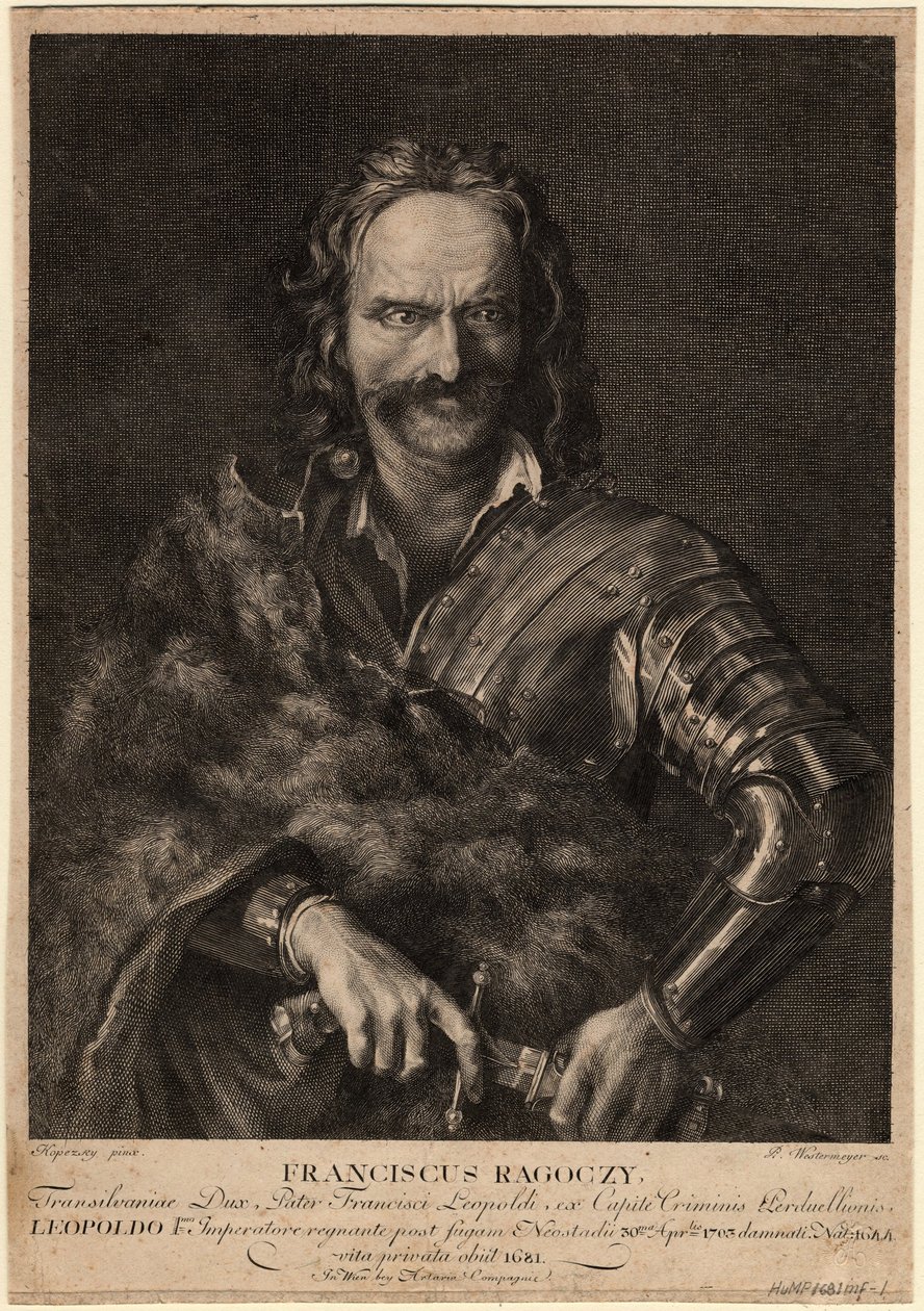 Francisco II Rákóczi, 1704 de Unbekannt