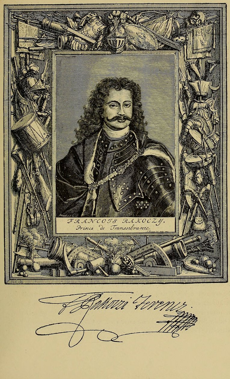 Francisco II Rákóczi, início do século XVIII. de Unbekannt