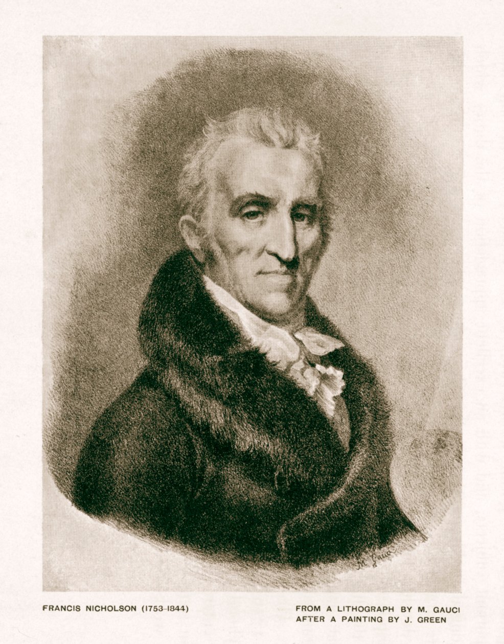 Francis Nicholson 1753-1844, c1900. de Unbekannt