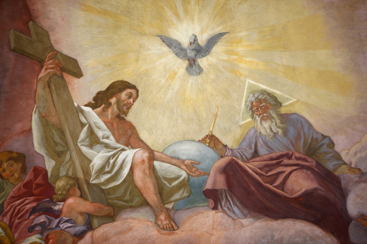 Igreja Franciscana de Viena Jesus, Deus e o Espírito Santo, Viena, Áustria de Unbekannt