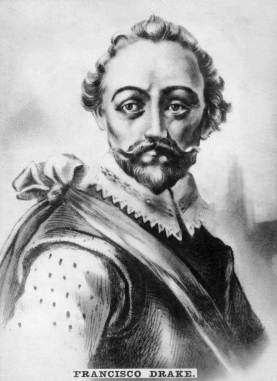 Francisco Drake, 1540-1596, 1920 de Unbekannt
