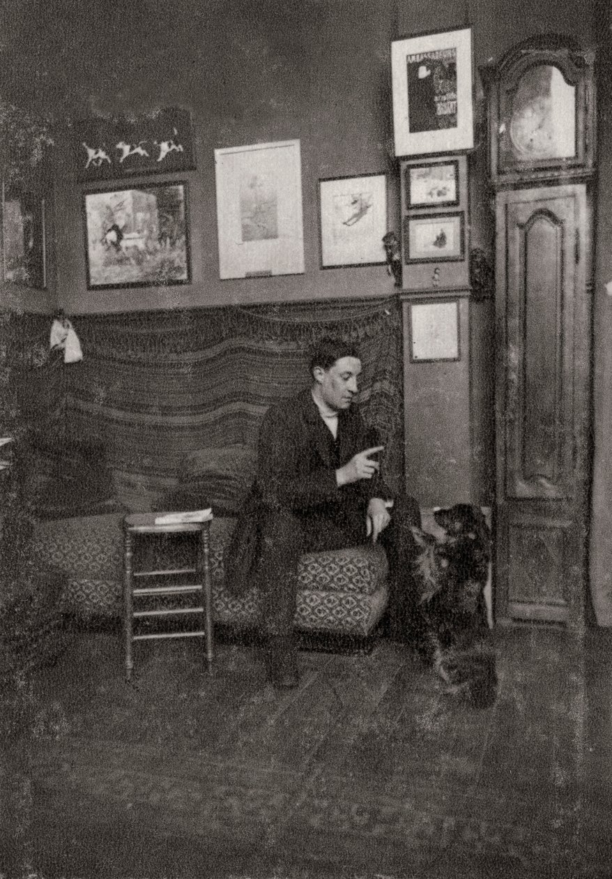 Francisque Poulbot, cartunista e ilustrador francês, 1909 de Unbekannt