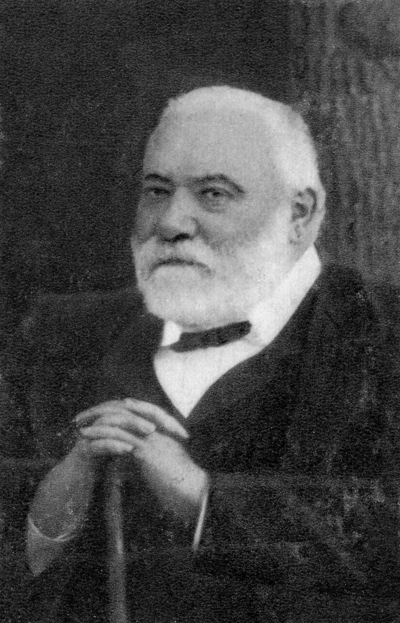 Francisque Sarcey, jornalista francês e crítico de teatro, final do século XIX de Unbekannt