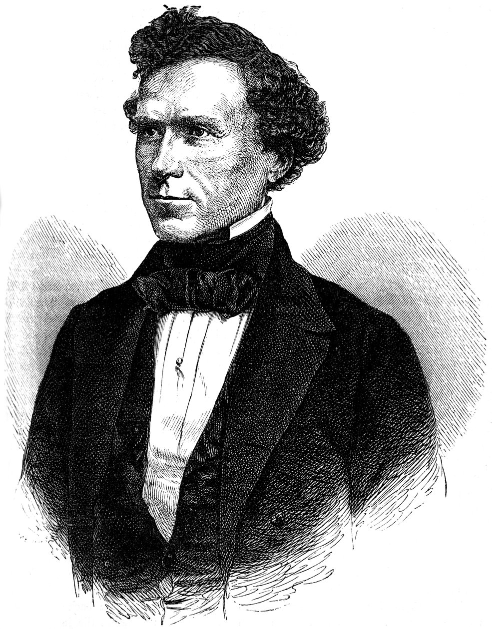 Franklin Pierce, 14º Presidente dos Estados Unidos, c1880 de Unbekannt