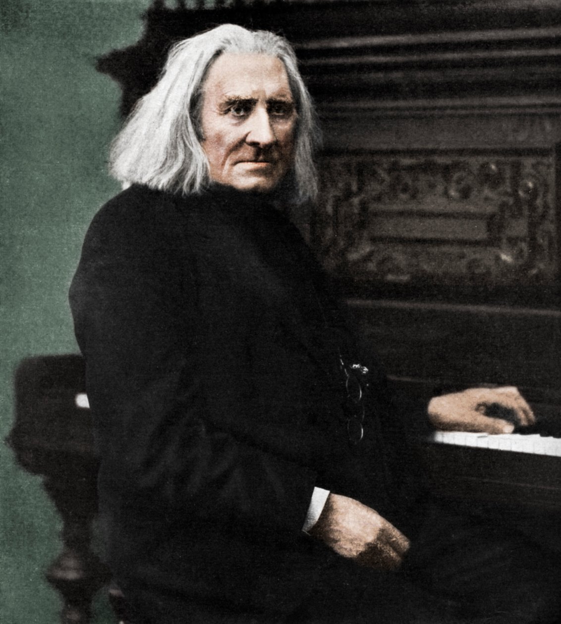 Franz Liszt, pianista e compositor húngaro, 1886 1951. de Unbekannt