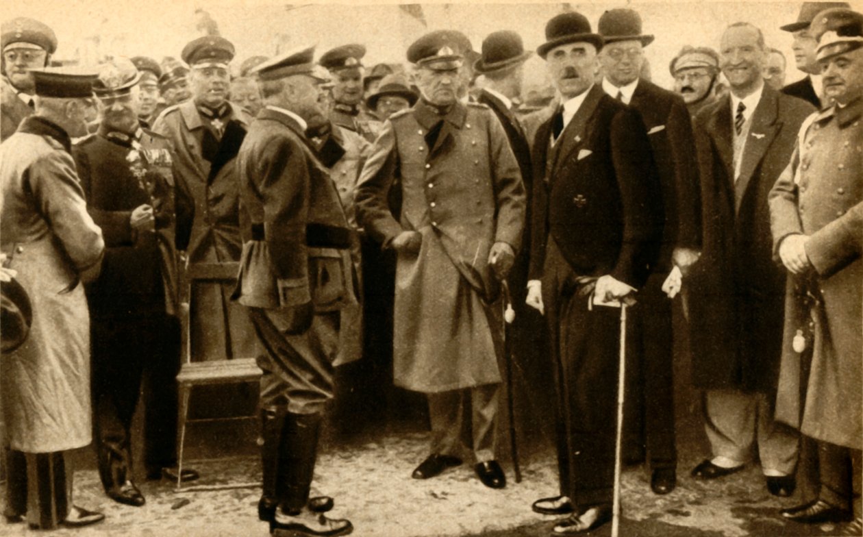 Franz von Papen e Kurt von Schleicher, 1932, 1933. de Unbekannt