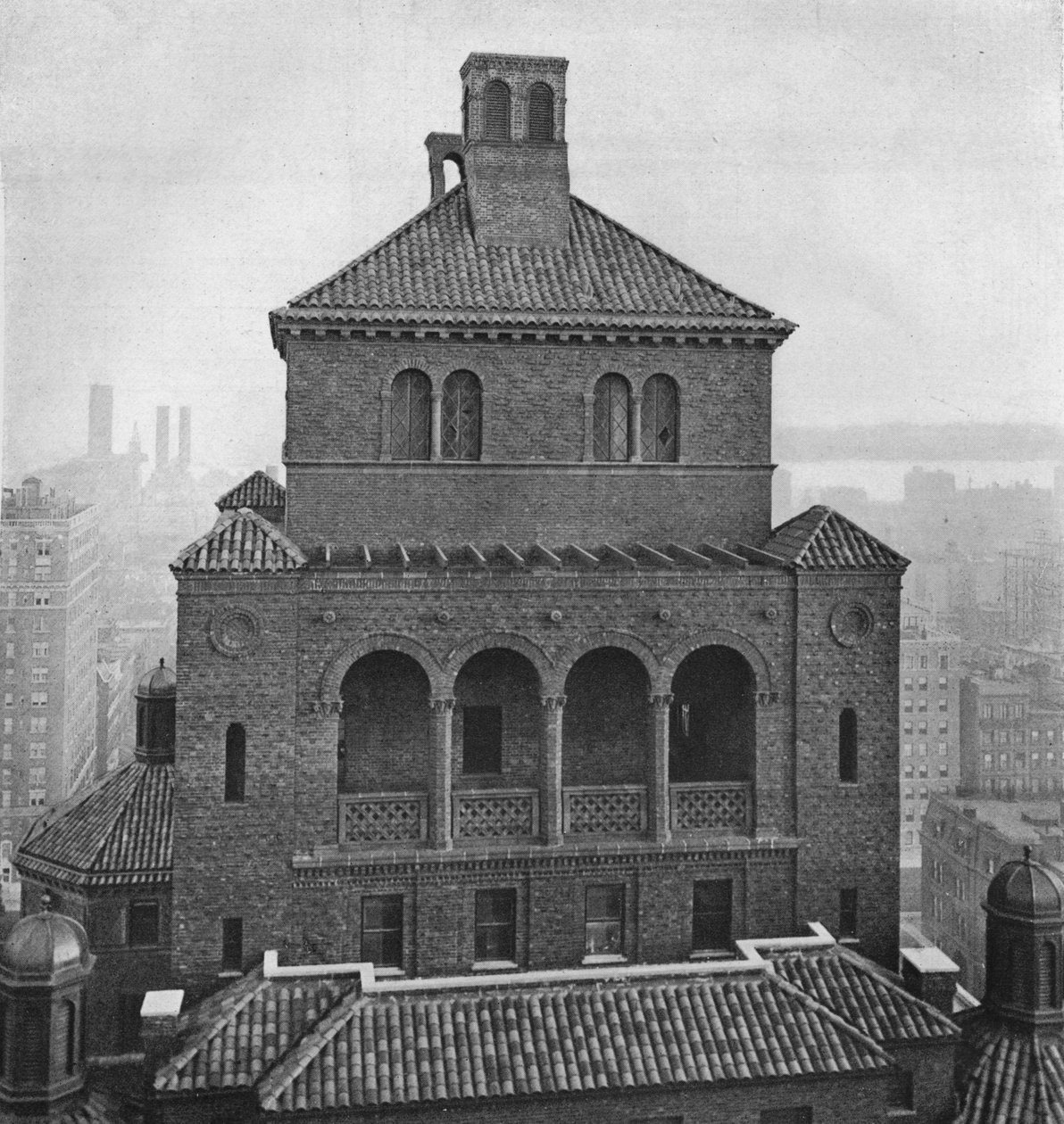 Edifício de clubes da fraternidade, Nova York, 1924 de Unbekannt