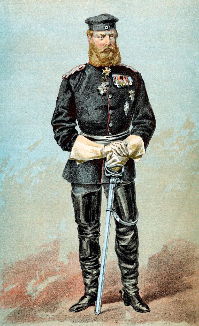 Frederico III 1831-1888, Imperador da Alemanha, 1870 de Unbekannt