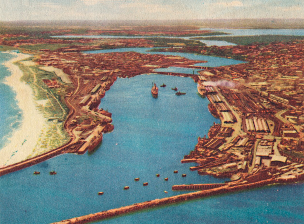 Porto do ar de Fremantle, c1947. de Unbekannt
