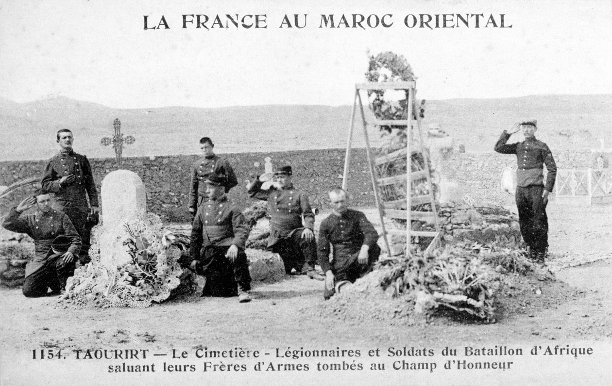 Cemitério da Legião Estrangeira Francesa, Taourirt, Argélia, século XX de Unbekannt