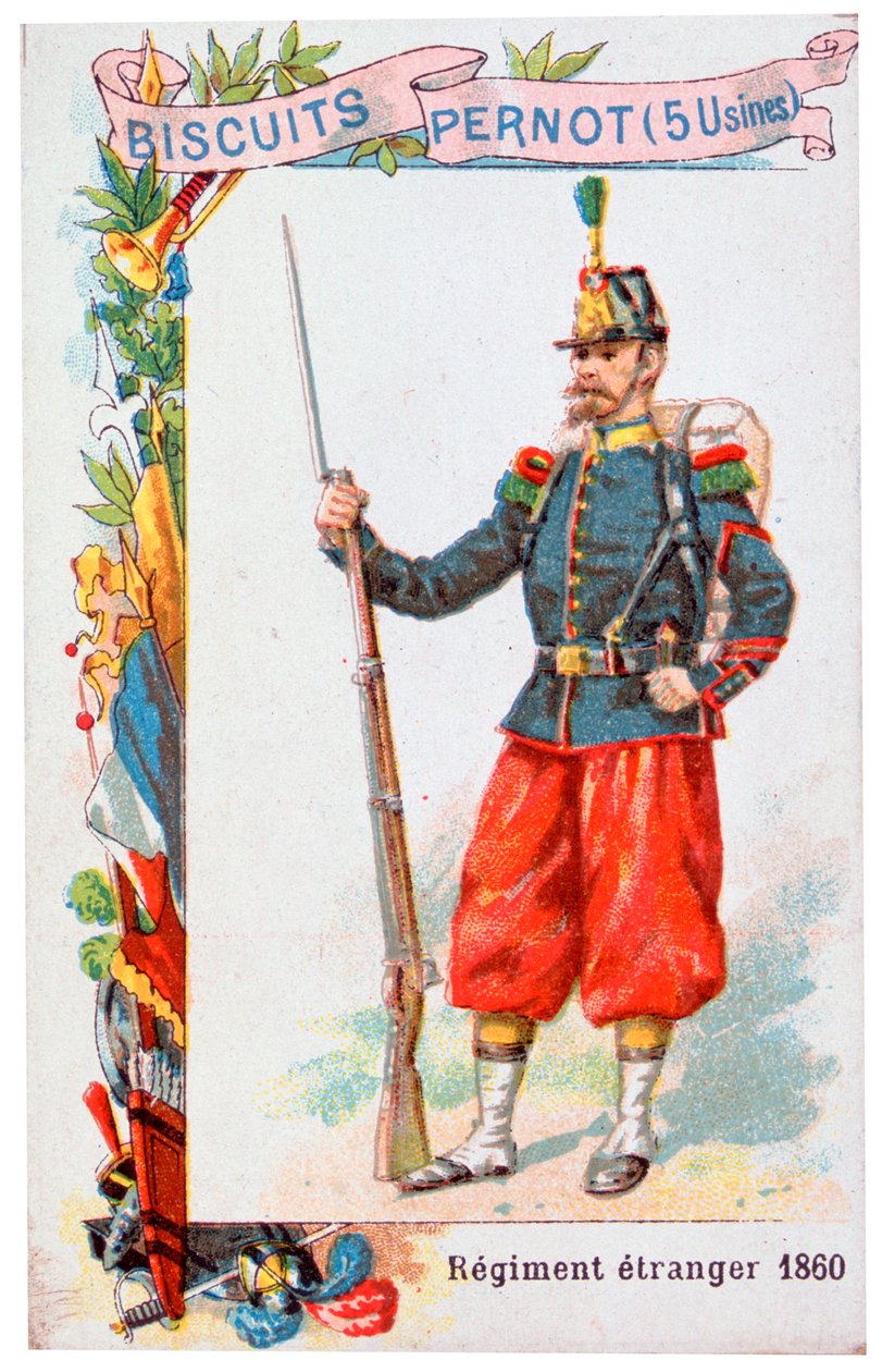 Legionário estrangeiro da França, 1860, século XX de Unbekannt