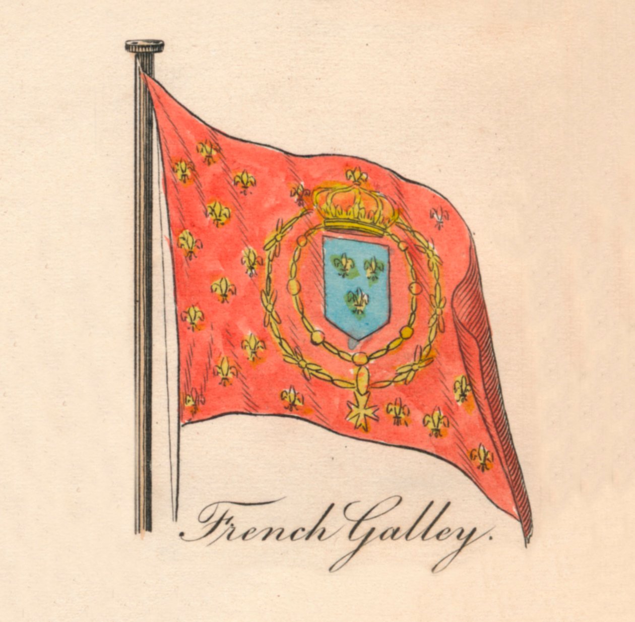 Galera Francesa, 1838 de Unbekannt