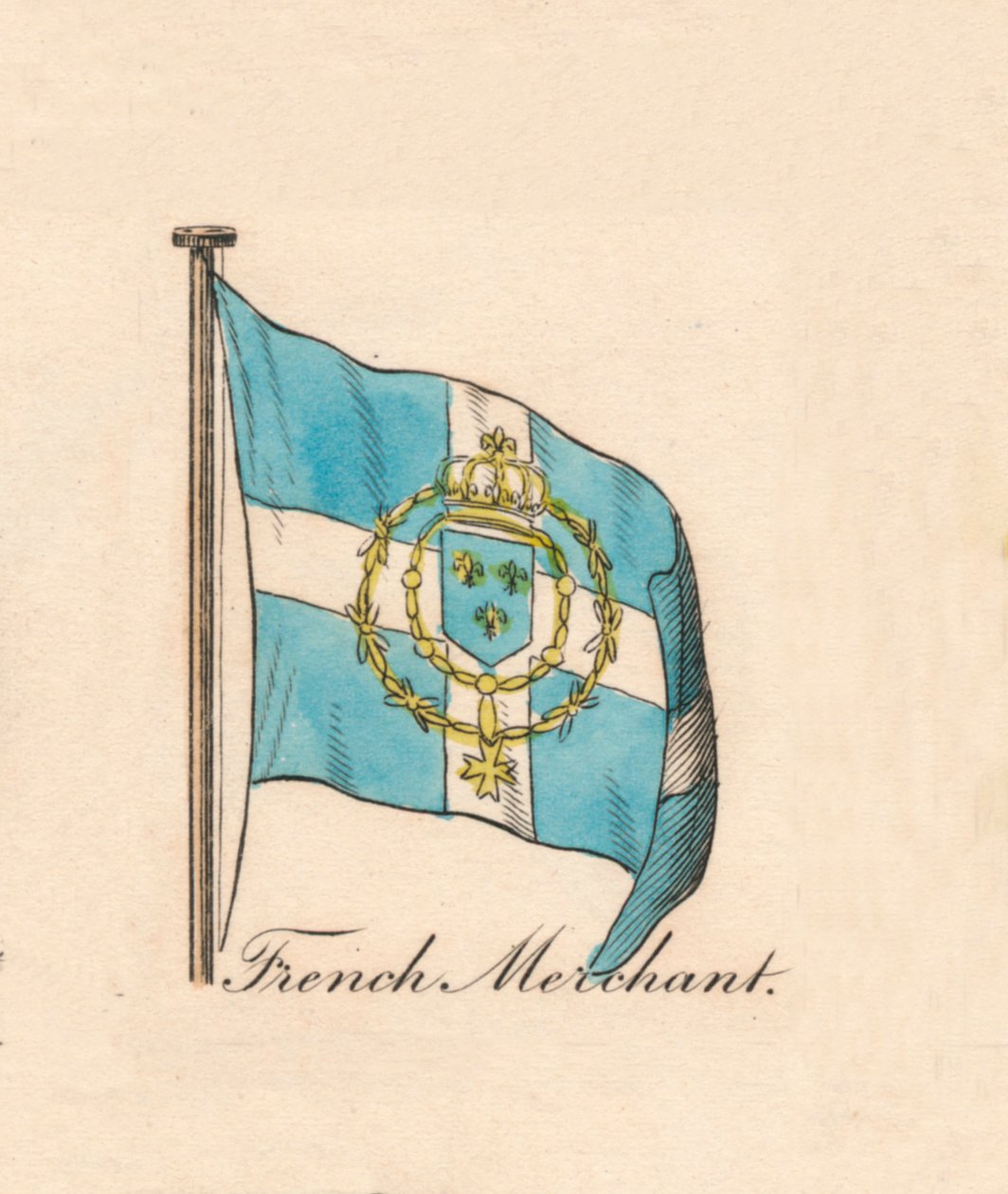Mercador francês, 1838 de Unbekannt