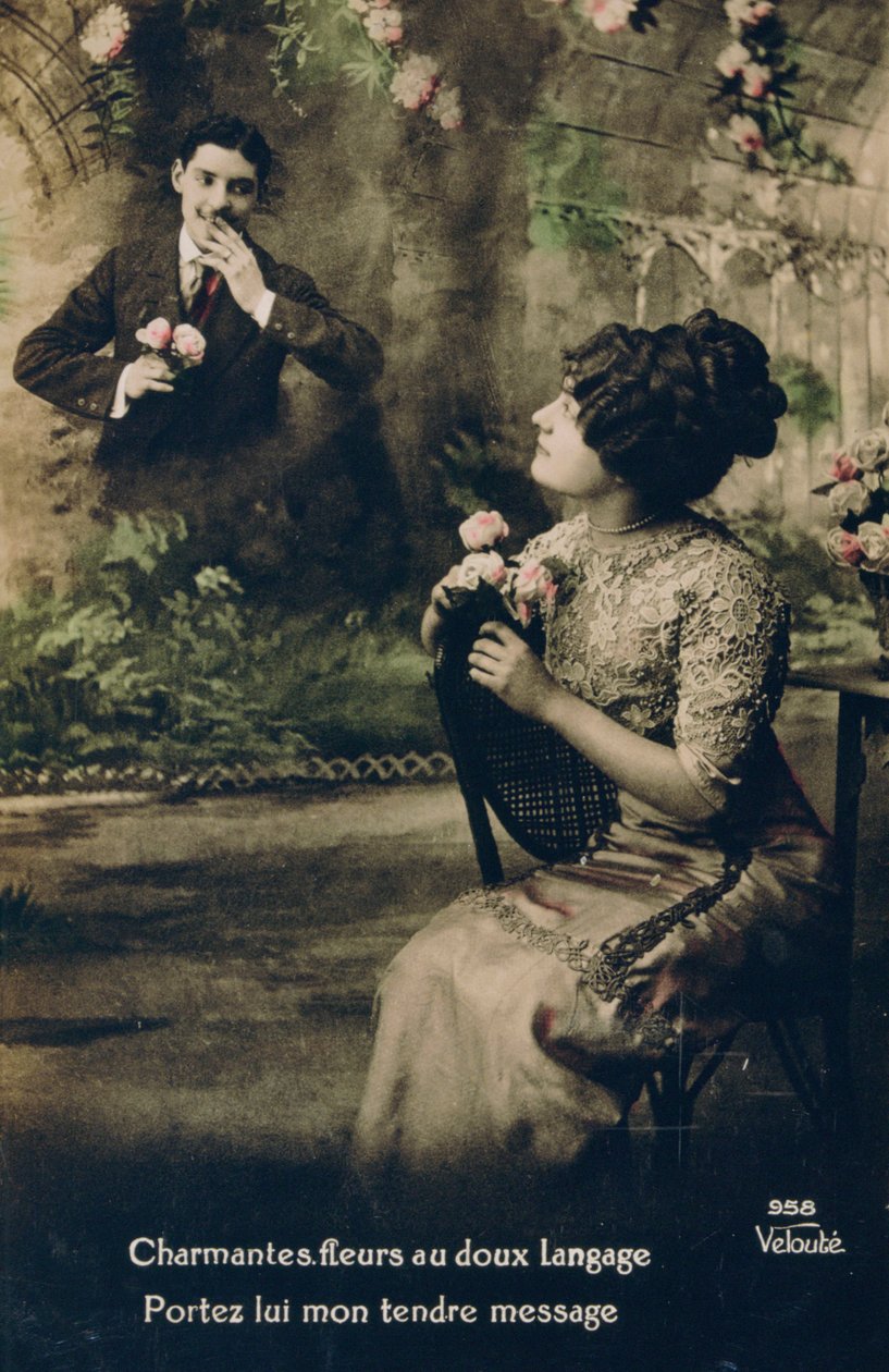 Cartão postal francês, c1900 de Unbekannt