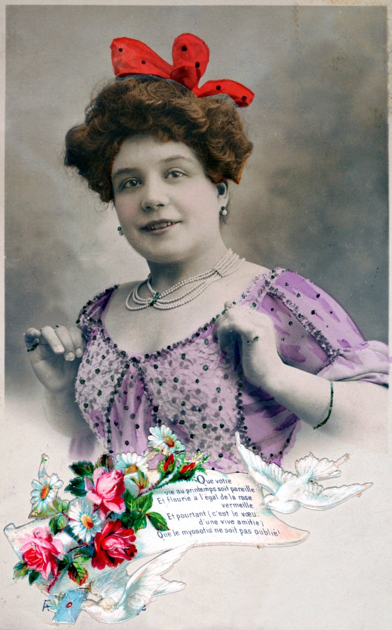 Cartão postal francês, c1900 de Unbekannt