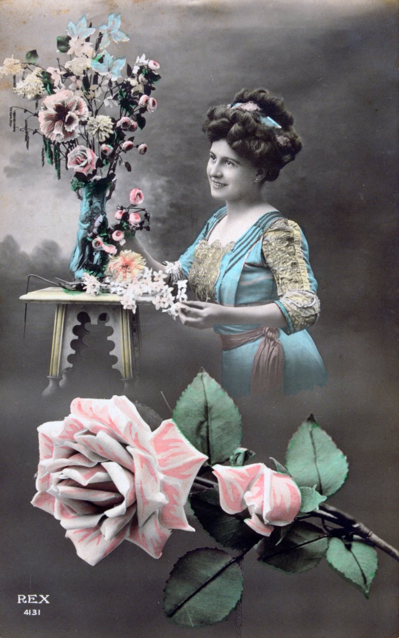 Cartão postal francês, c1900 de Unbekannt