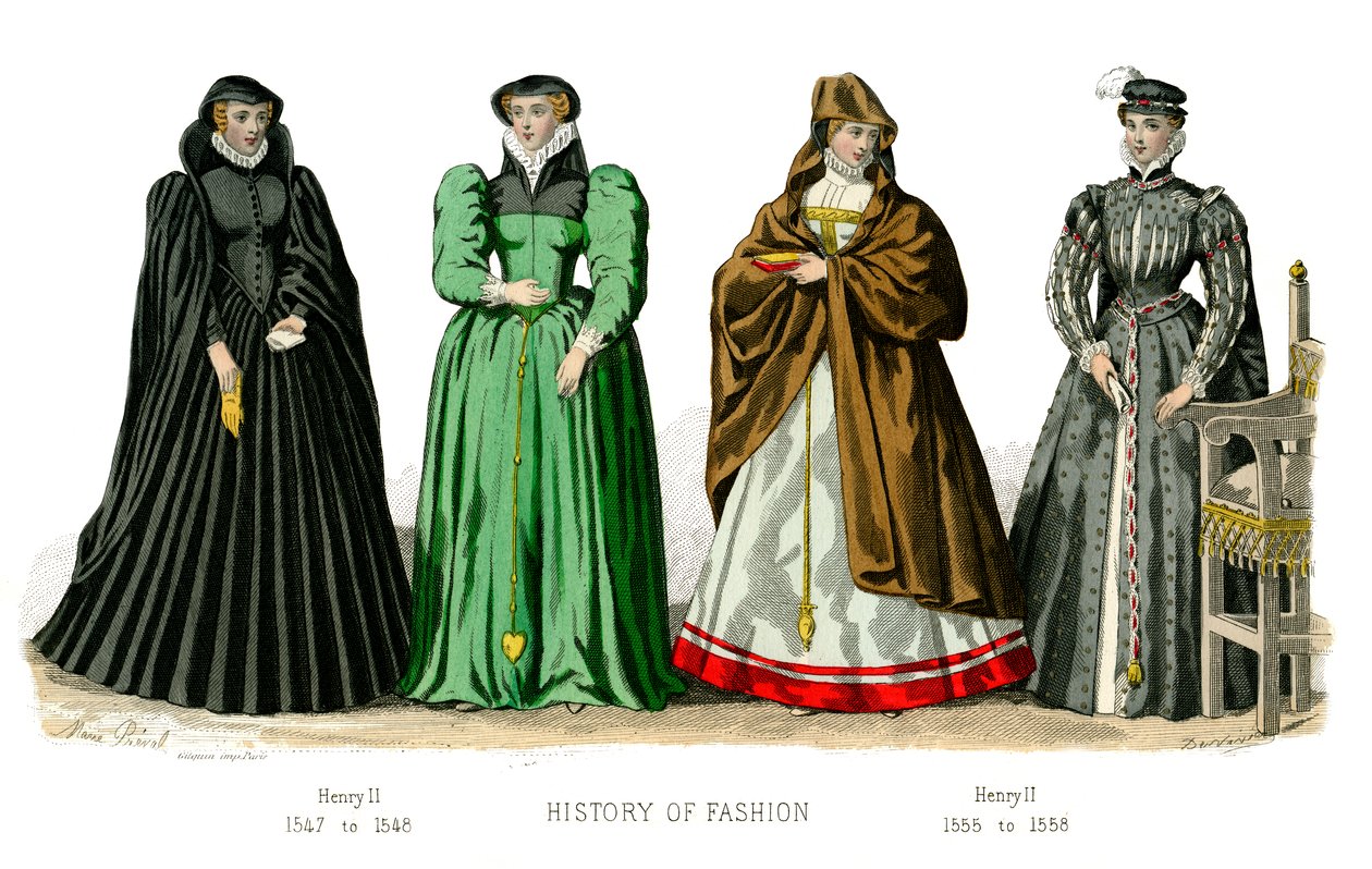 Traje francês: Henrique II, 1882 de Unbekannt