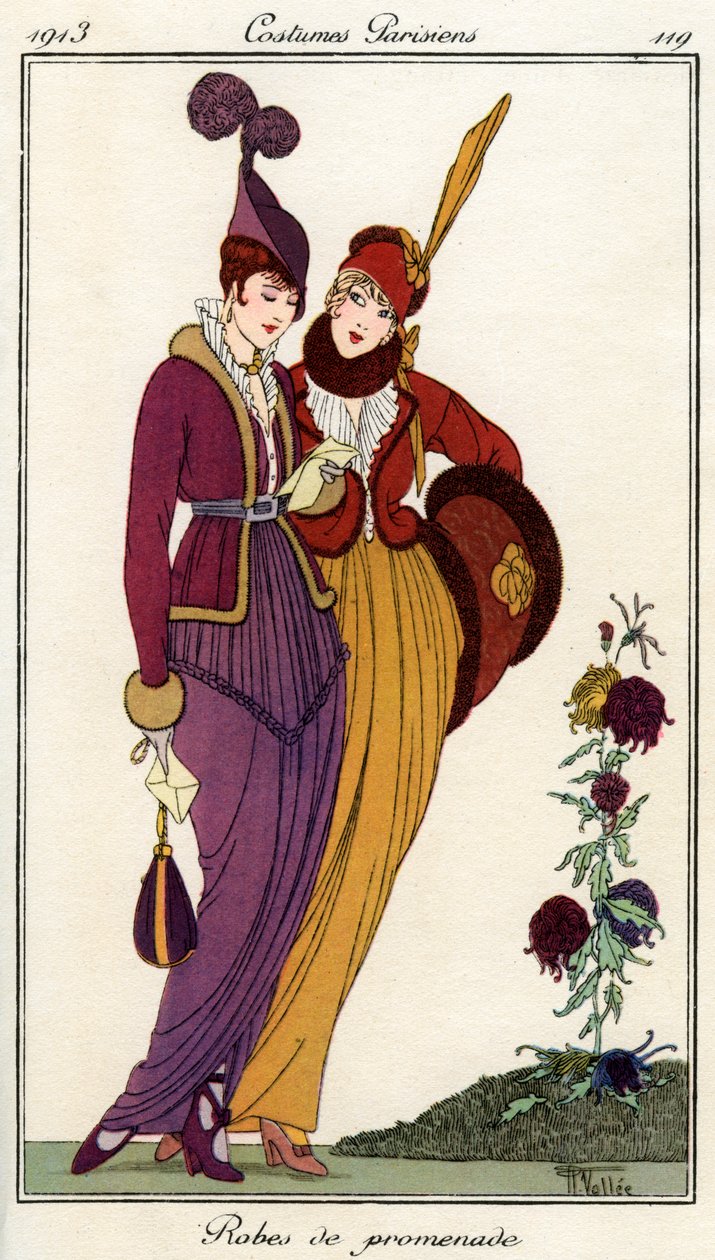 Modas francesas do século XX, 1913 1938 de Unbekannt