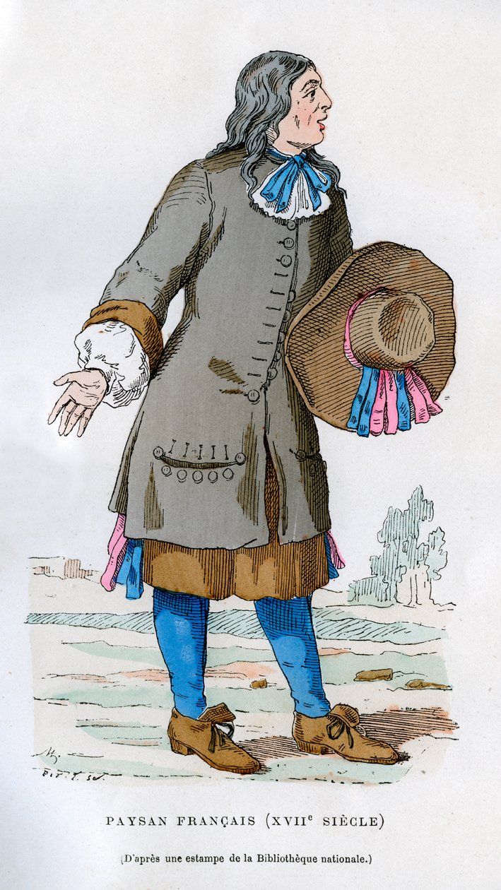 Camponês francês, século XVII 1882-1884 de Unbekannt