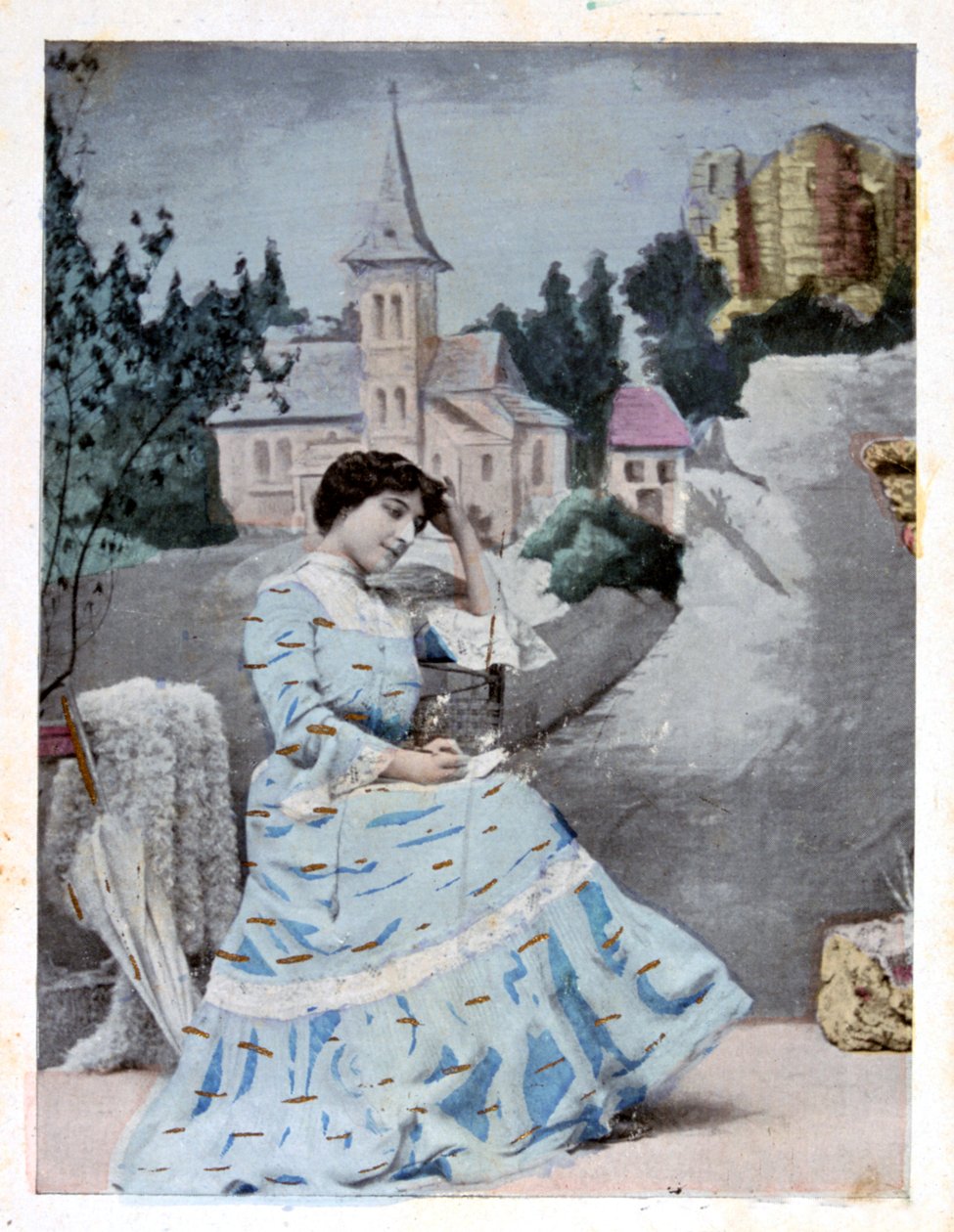 Cartão postal francês, c1900 de Unbekannt