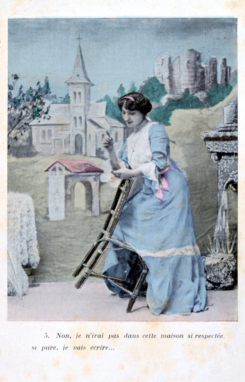 Cartão postal francês, c1900 de Unbekannt