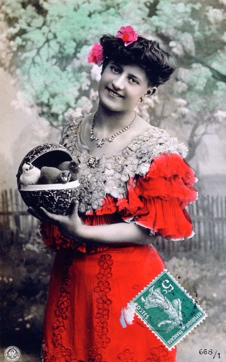 Cartão postal francês, c1900 de Unbekannt