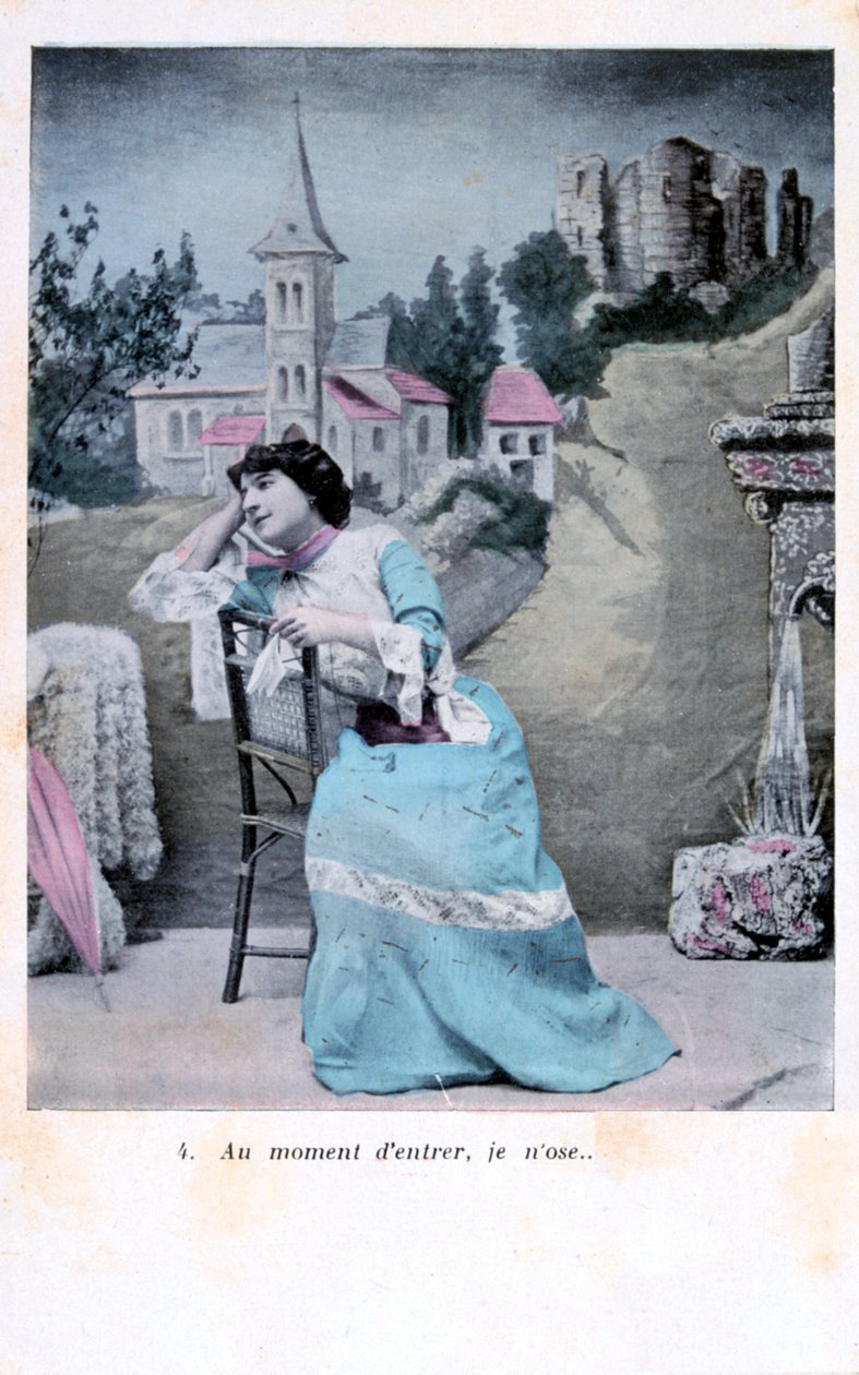 Cartão postal francês, c1900 de Unbekannt