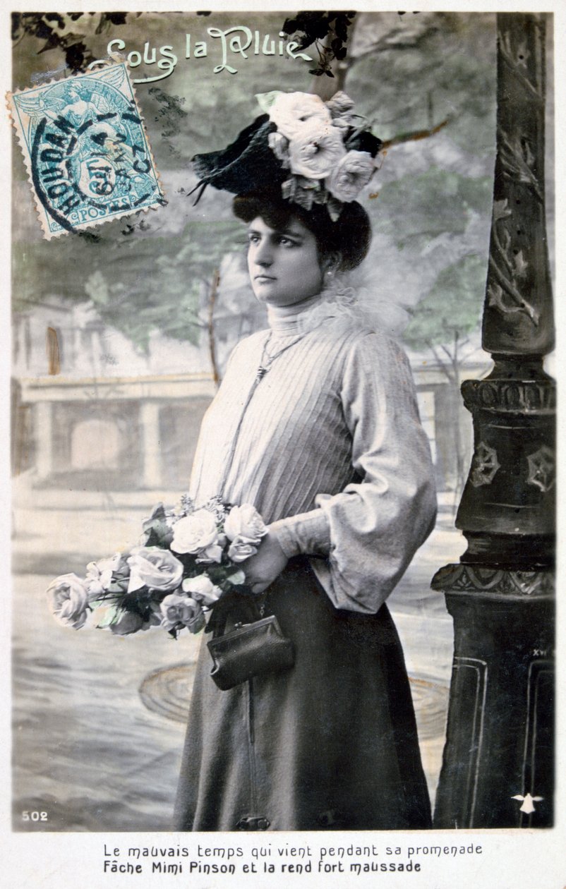 Cartão postal francês, c1900 de Unbekannt