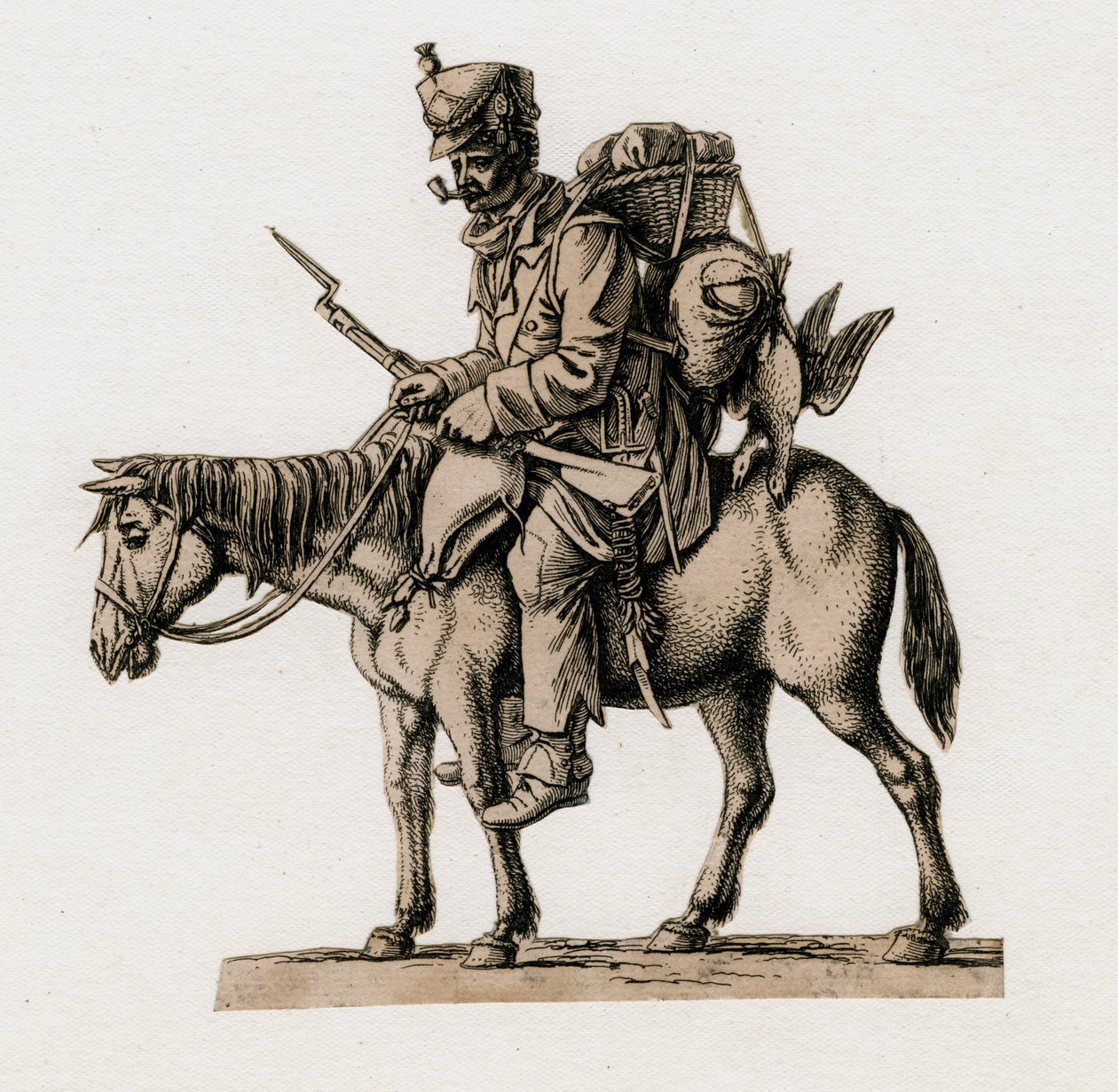 Soldado francês, século XIX de Unbekannt